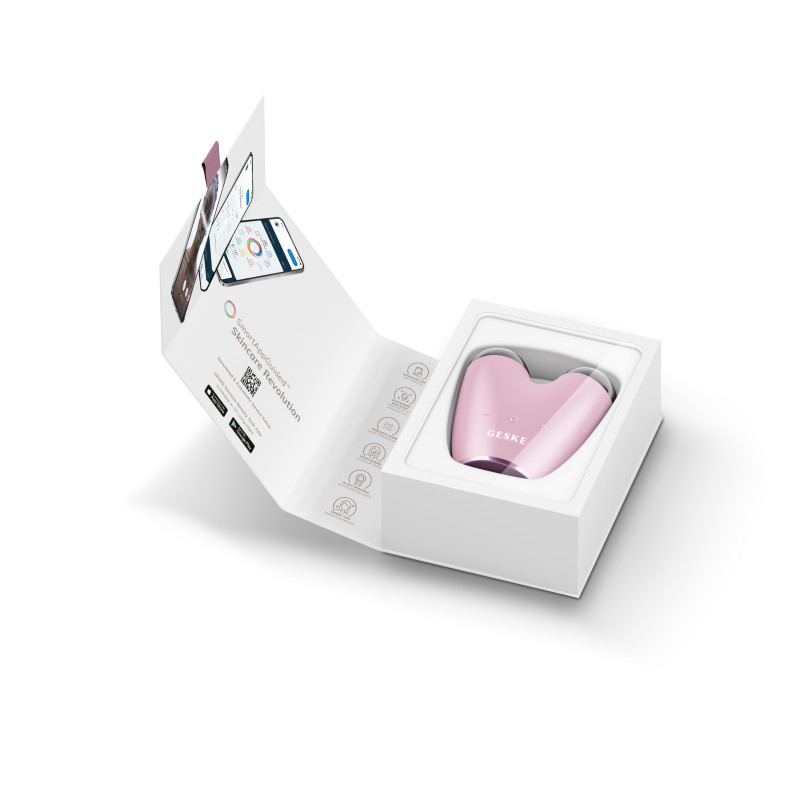 Мікрострумовий підтягувач обличчя GESKE MicroCurrent Face-Lifter pink