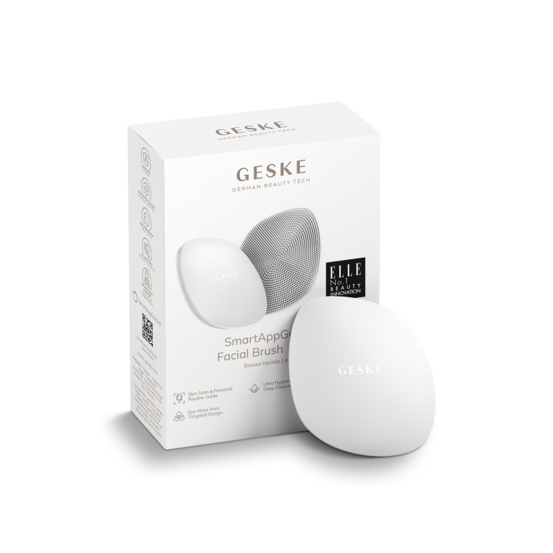 Щітка для обличчя GESKE Facial Brush 4 в 1 white