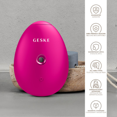 Електронний освіжувач для зволоження обличчя GESKE Facial Hydration Refresher 4 в 1 magenta