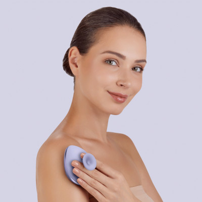 Щітка для тіла GESKE Body Brush 4 в 1 purple