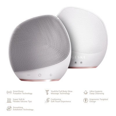 Ультразвукова щітка для тіла та інтенсивний пілінг GESKE Sonic Body Brush&Intensive Exfoliator 7 в 1 starlight