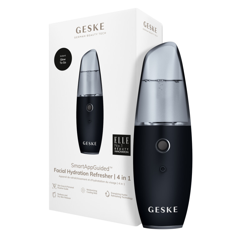 Зволожувач для шкіри обличчя GESKE Facial Hydration Refresher 4 в 1 black