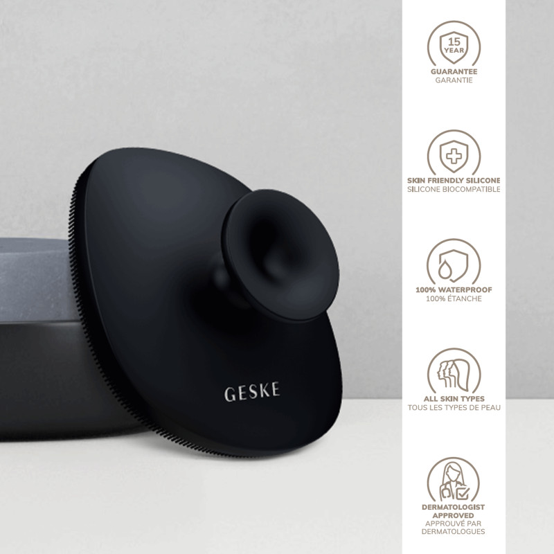 Щітка для тіла GESKE Body Brush 4 в 1 black