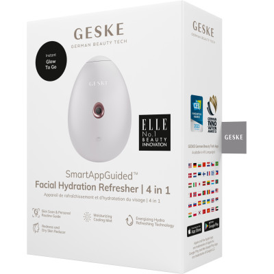 Електронний освіжувач для зволоження обличчя GESKE Facial Hydration Refresher 4 в 1 starlight