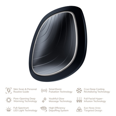 Ультразвукова маска тепло та холод GESKE Sonic Warm&Cool Mask black