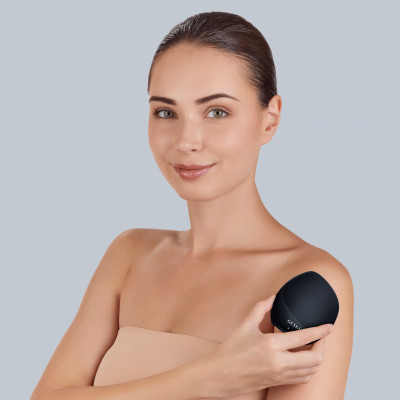 Ультразвукова щітка для тіла та інтенсивний пілінг GESKE Sonic Body Brush&Intensive Exfoliator black