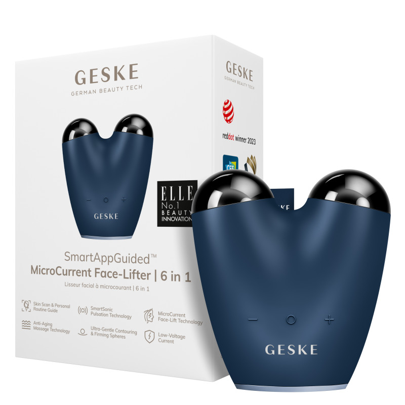Мікрострумовий підтягувач обличчя GESKE MicroCurrent Face-Lifter midnight