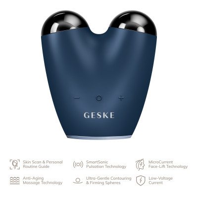 Мікрострумовий підтягувач обличчя GESKE MicroCurrent Face-Lifter midnight
