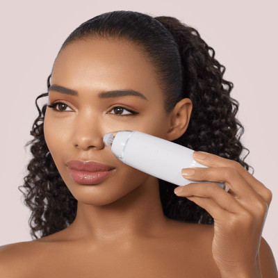 Мікродермабразійний пристрій для видалення чорних цяток GESKE MicroDermabrasion Blackhead Remover 7 в 1 starlight