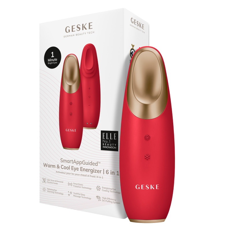 Енерджайзер для очей GESKE Warm&Cool Eye Energizer 6 в 1 red