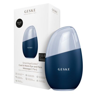Масажер для обличчя GESKE Cool&Warm Eye and Face Massager 7 в 1 midnight
