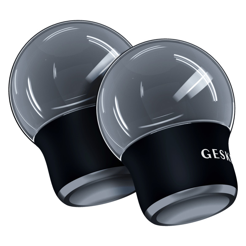 Масажер для обличчя і тіла GESKE Cool&Warm Face and Body Massager black