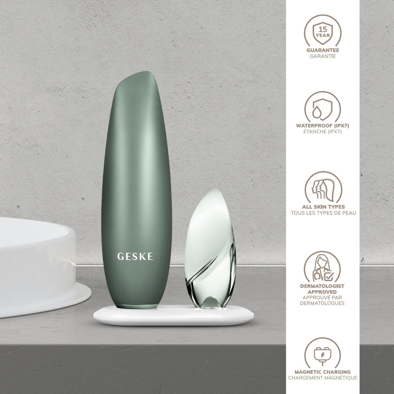 Безконтактна магнітна пілінг-маска GESKE Touchless Magnetic Peeling Mask 5 в 1 green