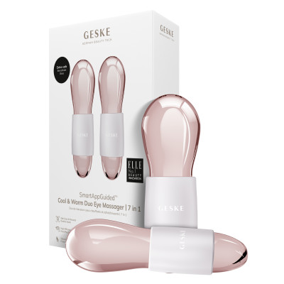 Подвійний масажер для очей GESKE Cool&Warm Duo Eye Massager 7 в 1 starlight