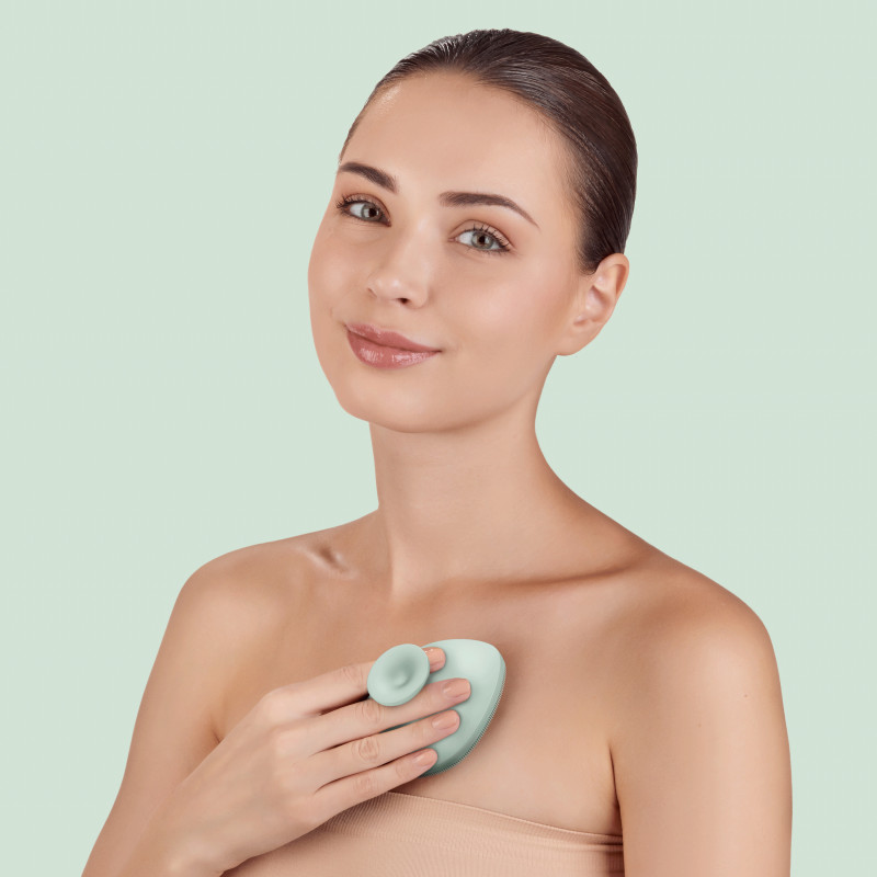 Щітка для тіла GESKE Body Brush 4 в 1 green