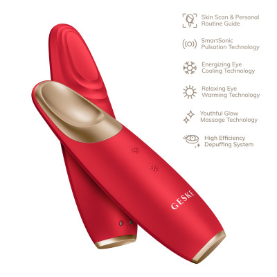 Енерджайзер для очей GESKE Warm&Cool Eye Energizer 6 в 1 red