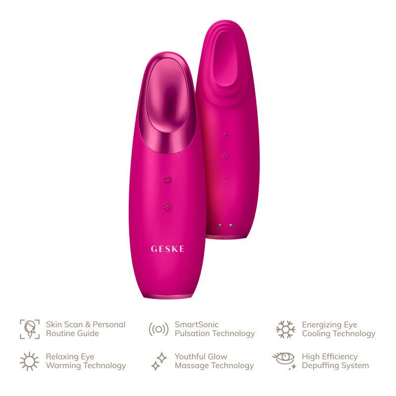 Енерджайзер для очей GESKE Warm&Cool Eye Energizer 6 в 1 magenta