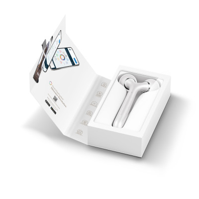 Електронний ультразвуковий ролик для обличчя та тіла GESKE Sonic Facial&Body Roller 4 в 1 white