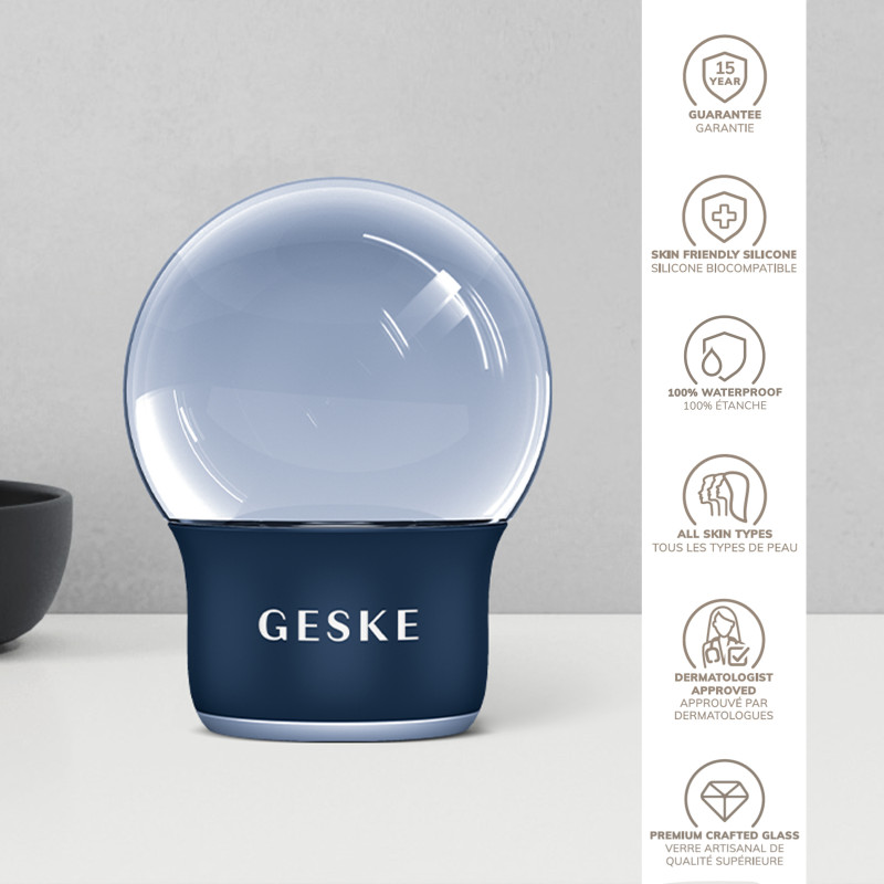 Масажер для обличчя і тіла GESKE Cool&Warm Face and Body Massager 7 в 1 midnight