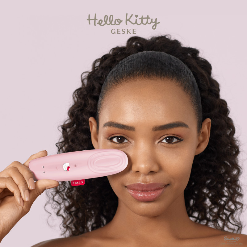 Енерджайзер для очей GESKE Warm&Cool Eye Energizer by Hello Kitty pink
