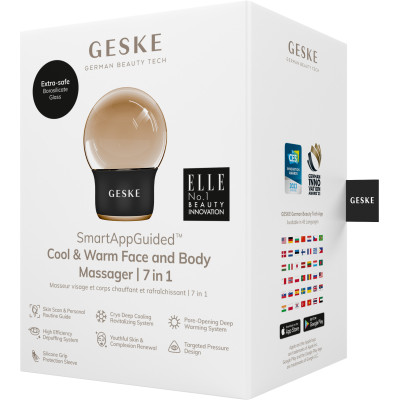 Масажер для обличчя і тіла GESKE Cool&Warm Face and Body Massager 7 в 1 gray