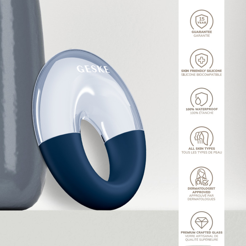 Масажер для очей GESKE Cool&Warm Eye Massager 7 в 1 midnight