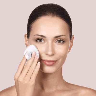 Щітка для обличчя GESKE Facial Brush 4 в 1 з тримачем starlight