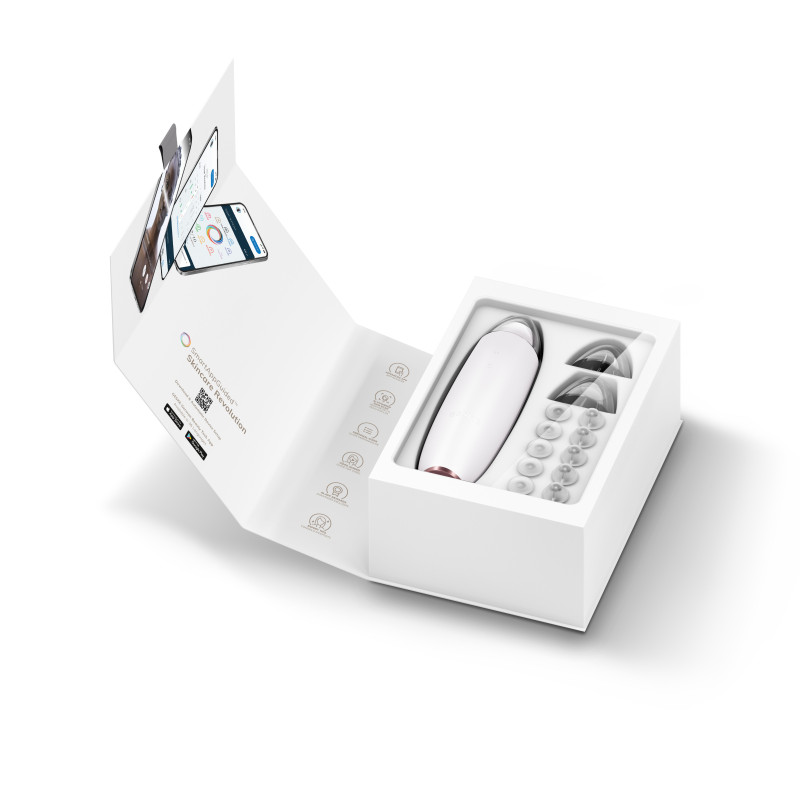 Мікродермабразійний пристрій для видалення чорних цяток GESKE MicroDermabrasion Blackhead Remover 7 в 1 starlight