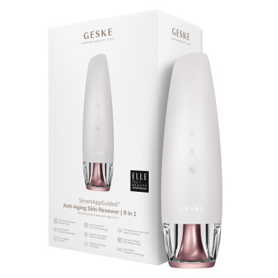 Антивіковий LED-випромінювач для відновлення шкіри обличчя GESKE Anti-Aging Skin Renewer starlight