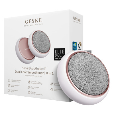 Набір для догляду за стопами GESKE Dual Foot Smoothener 8 в 1 starlight