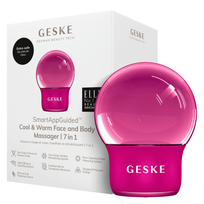 Масажер для обличчя і тіла GESKE Cool&Warm Face and Body Massager 7 в 1 magenta