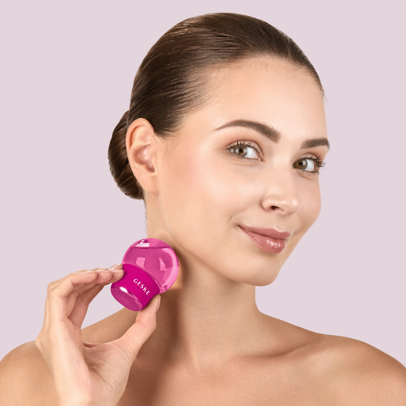 Масажер для обличчя і тіла GESKE Cool&Warm Face and Body Massager 7 в 1 magenta