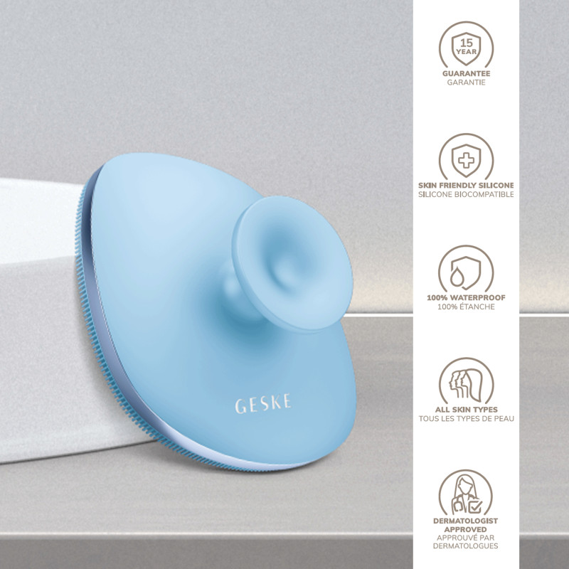 Щітка для тіла GESKE Body Brush 4 в 1 aquamarine