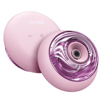Масажер для обличчя та тіла GESKE Sonic Cool&Warm Face and Body Massager pink