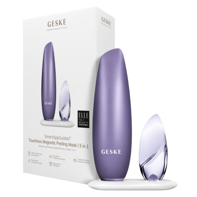 Безконтактна магнітна пілінг-маска GESKE Touchless Magnetic Peeling Mask 5 в 1 purple