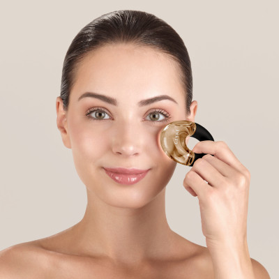 Масажер для очей GESKE Cool&Warm Eye Massager gray