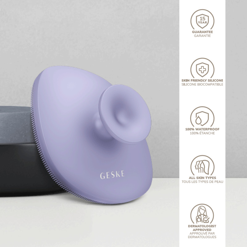 Щітка для тіла GESKE Body Brush 4 в 1 purple