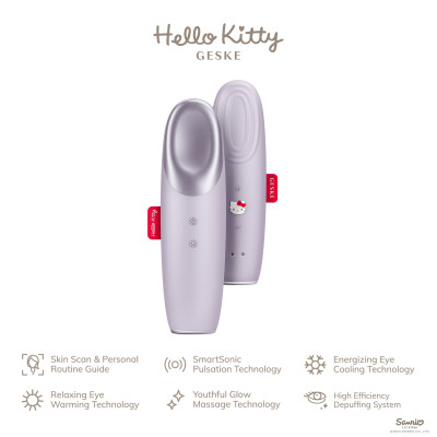 Енерджайзер для очей GESKE Warm&Cool Eye Energizer 6 в 1 by Hello Kitty purple