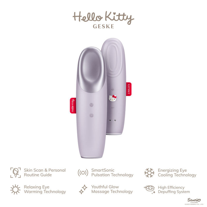 Енерджайзер для очей GESKE Warm&Cool Eye Energizer 6 в 1 by Hello Kitty purple