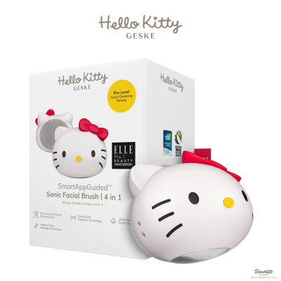 Ультразвукова щітка для обличчя GESKE Sonic  Facial Brush  by Hello Kitty