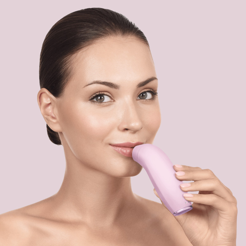 Пристрій для збільшення об'єму губ GESKE Lip Volumizer&Booster pink