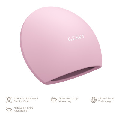 Пристрій для збільшення обʼєму губ GESKE Lip Volumizer&Booster 4 в 1 Big pink