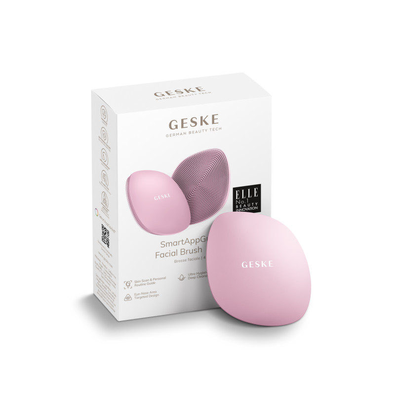 Щітка для обличчя GESKE Facial Brush 4 в 1 pink