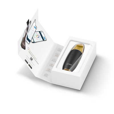 Мікрострумовий скрабер для шкіри та усунення чорних точок GESKE MicroCurrent Skin Scrubber&Blackhead Remover gray