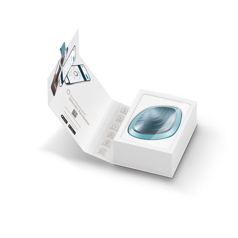Ультразвукова маска тепло та холод GESKE Sonic Warm&Cool Mask 9 в 1 turquoise