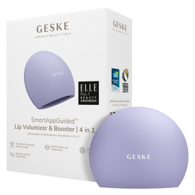 Пристрій для збільшення обʼєму губ GESKE Lip Volumizer&Booster 4 в 1 Big purple