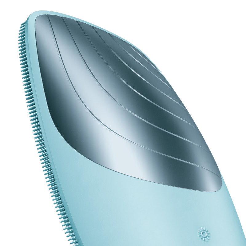 Електронна звукова термощітка для обличчя GESKE Sonic Thermo Facial Brush 6 в 1 turquoise