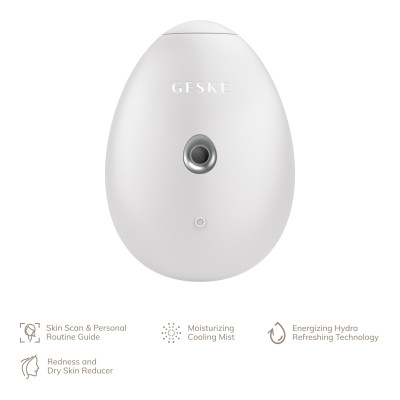 Електронний освіжувач для зволоження обличчя GESKE Facial Hydration Refresher white