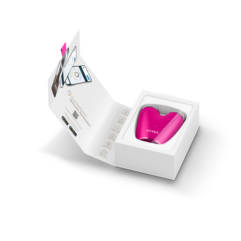 Мікрострумовий підтягувач обличчя GESKE MicroCurrent Face-Lifter magenta