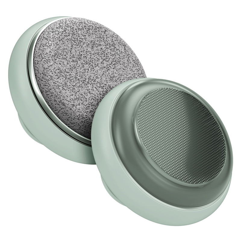 Набір для догляду за стопами з ручкою GESKE Dual Foot Smoothener 9 в 1 green